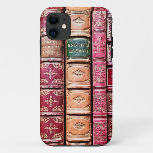English Essays Old Book Spines Case-Mate iPhone Case
