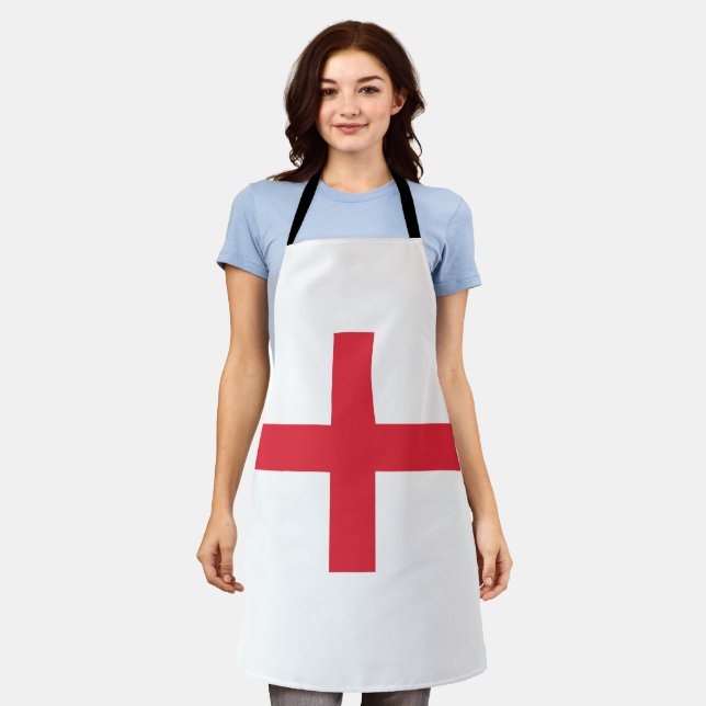 English flag apron (Worn)