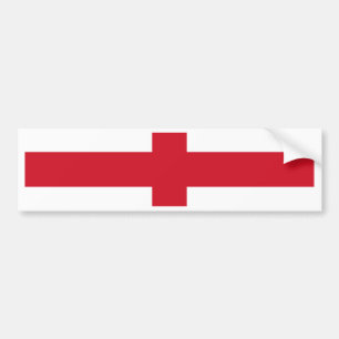 English flag bumper sticker