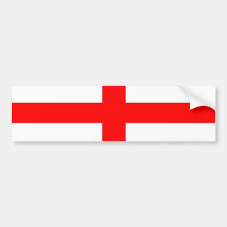 English flag bumper sticker