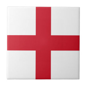 English flag ceramic tile