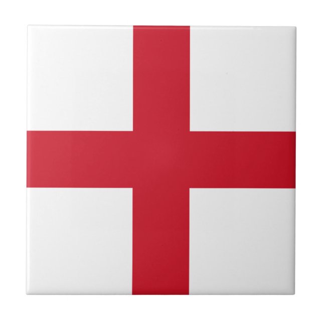 English flag ceramic tile (Front)