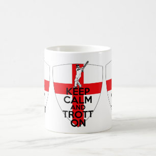 English flag cricket coffee mug