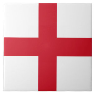 English Flag (England) Ceramic Tile