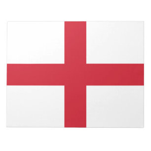 English Flag (England) Notepad