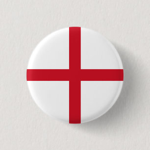 English Flag, Flag of England 3 Cm Round Badge