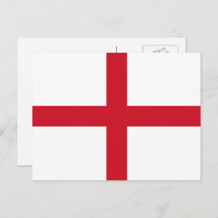 English Flag, Flag of England Postcard