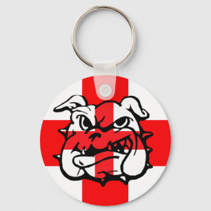 English flag key ring