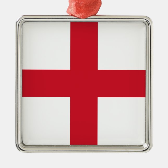 English flag metal tree decoration (Front)