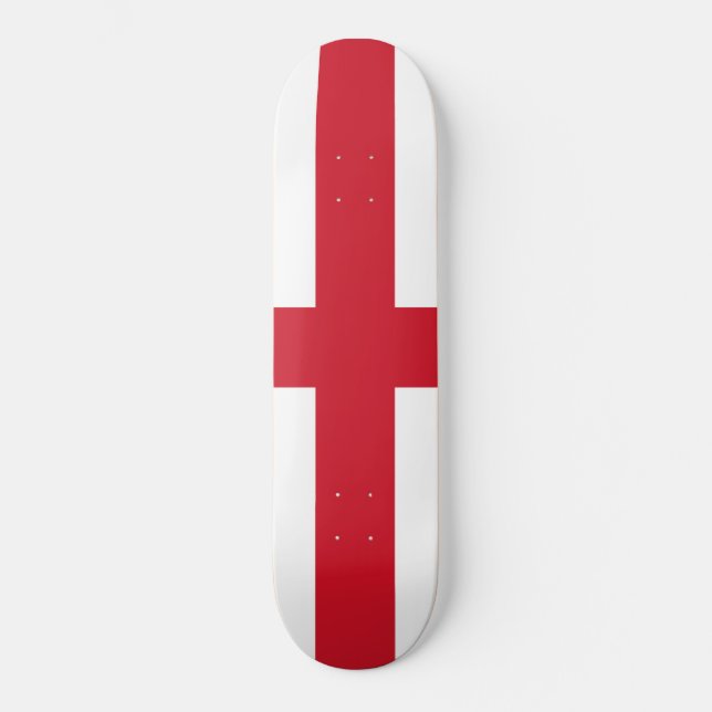 English Flag Skateboard (Front)