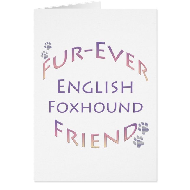 English Foxhound Furever (Front)