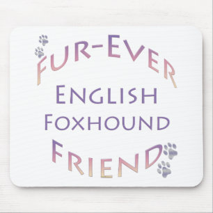 English Foxhound Furever Mouse Pad