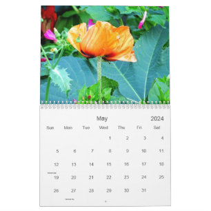 English Garden Florals 2024 Calendar