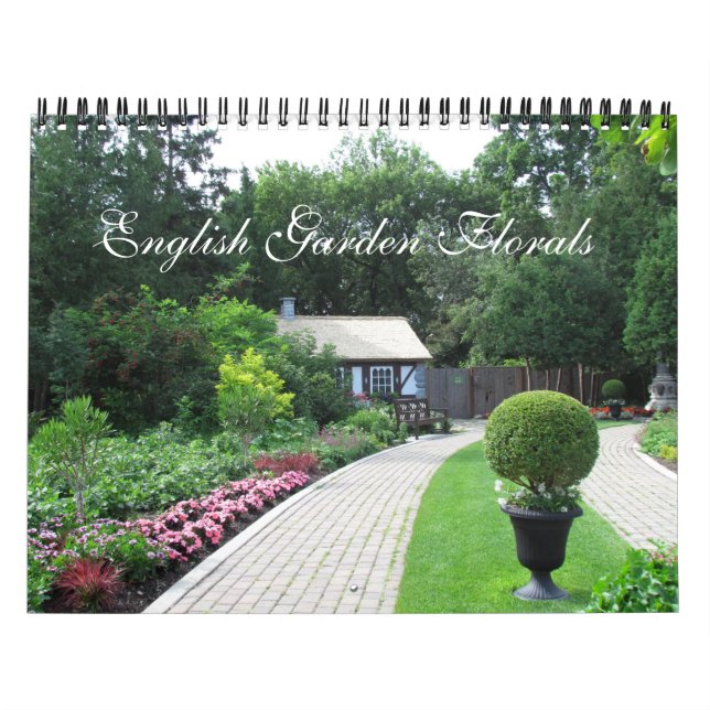 English Garden Florals Calendar (Cover)