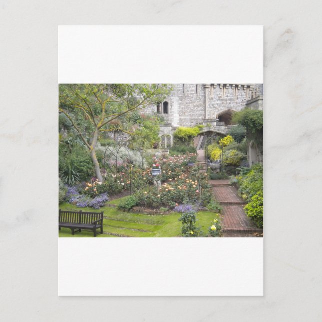 English Garden Postcard (Front)
