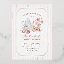 English Garden Tea Party Bridal Shower