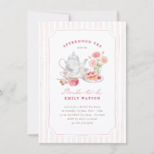 English Garden Tea Party Bridal Shower