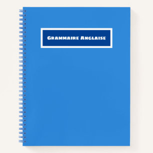 English Grammar Notebook
