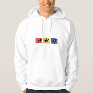 English Horse and Rider Hoodie