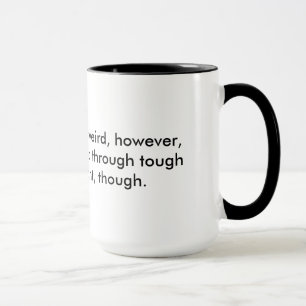 English is weird mug