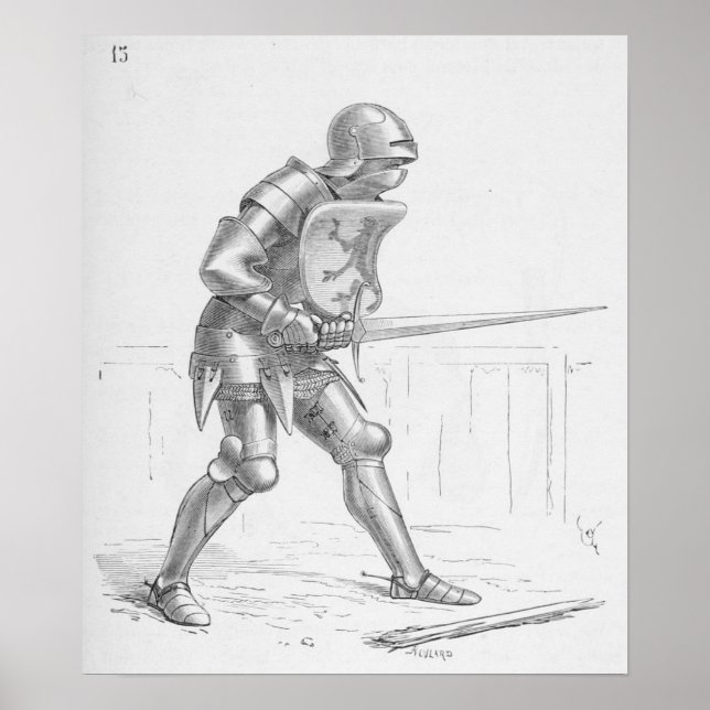 English Knight Poster (Front)