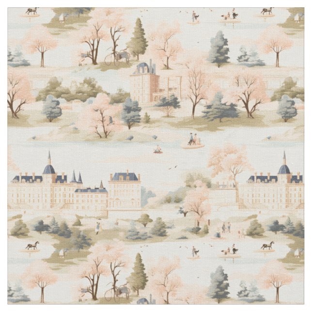 English Landscape Fabric (Close Up)