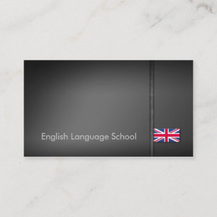 English Language School Business Card
