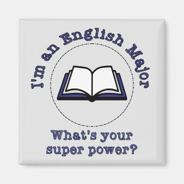 English Major Magnet (Front)