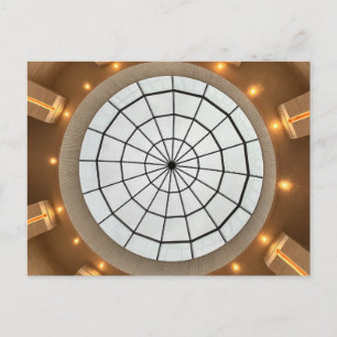 English Manor House Ceiling Postcard