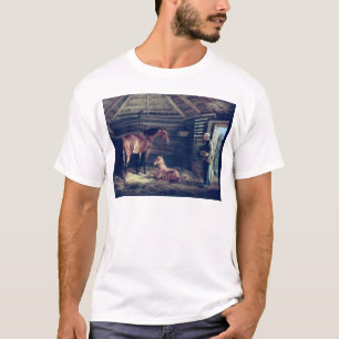 English Mare With Her Foals, 1833 T-Shirt