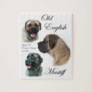 English Mastiff Art Jigsaw Puzzle