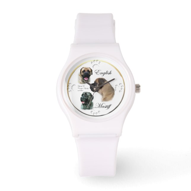English Mastiff Art Watch (Front)