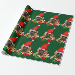 English Mastiff Christmas Wrapping Paper<br><div class="desc">Gorgeous presents await with this adorable Mastiff Christmas wrapping paper. Gifts that are almost too pretty to open!</div>