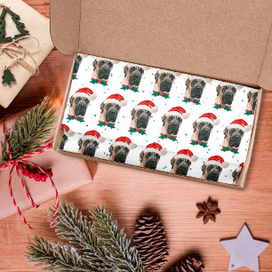English Mastiff Dog Breed Christmas Tissue Paper