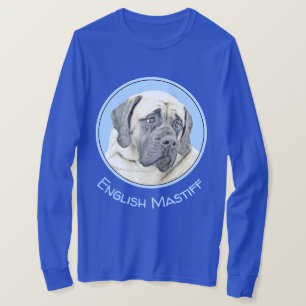 English Mastiff (Fawn) Painting - Original Dog Art T-Shirt