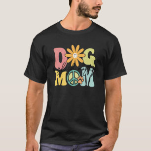 English Mastiff Groovy Dog Mum Women Pet T-Shirt