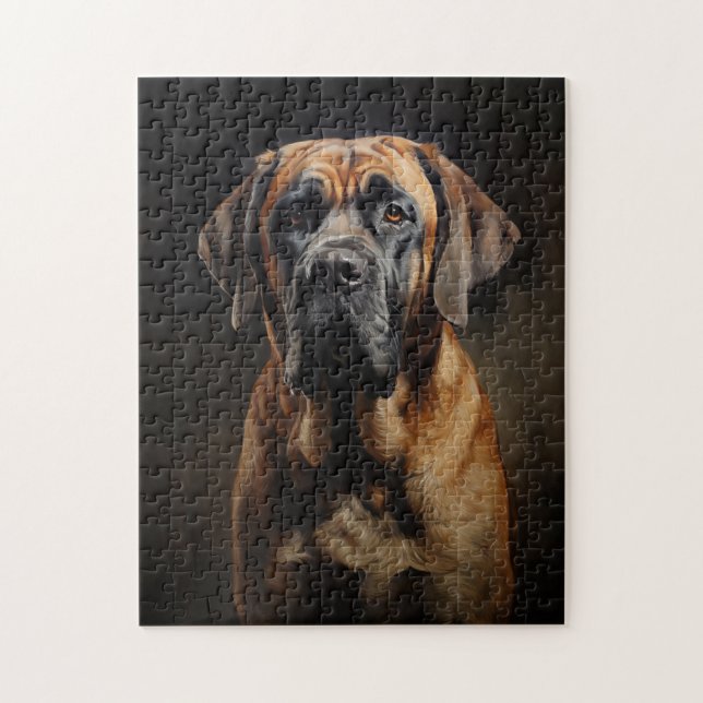 English Mastiff Jigsaw Puzzle (Vertical)