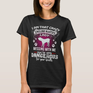 English Mastiff Shirt Gifts Tee Mum Women T-Shirt