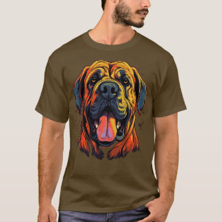 English Mastiff Smiling T-Shirt