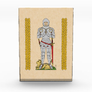 English Mediaeval Knight Circa 1430 Photo Block