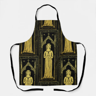English Mediaeval Portrait 1300 Lady Joan Cobham  Apron