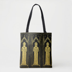 English Mediaeval Portrait 1300 Lady Joan Cobham Tote Bag
