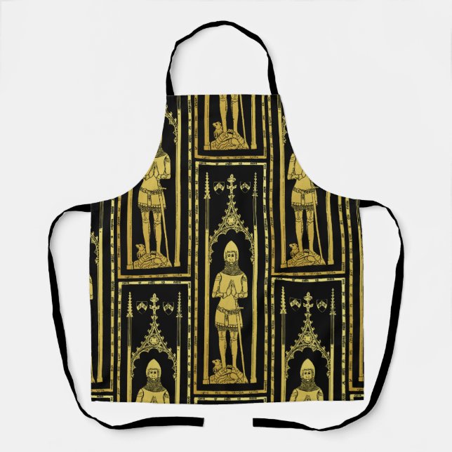 English Mediaeval Portrait 1355 John, Lord Cobham Apron (Front)