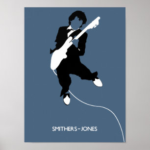 English Mods Smithers Jones minimalist art Poster