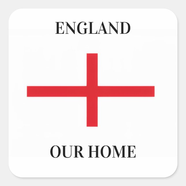 English Patriot Sticker (Front)