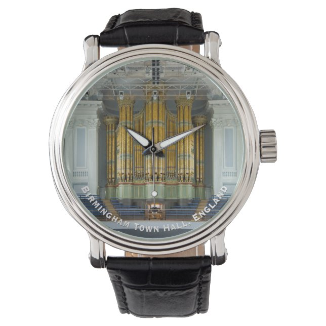 English pipe organ watch (Front)