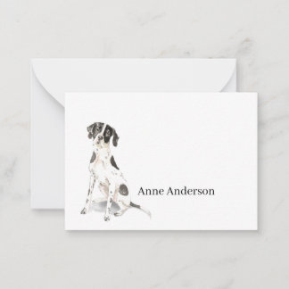 English Pointer Card