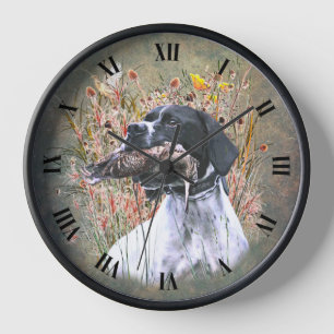English Pointer  Clock