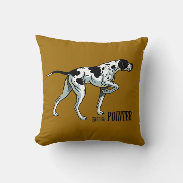 english pointer cushion (Front)
