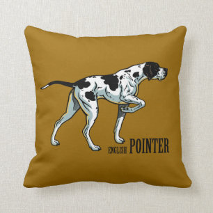english pointer cushion